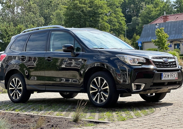 Subaru Forester cena 95900 przebieg: 109800, rok produkcji 2016 z Kwidzyn małe 497